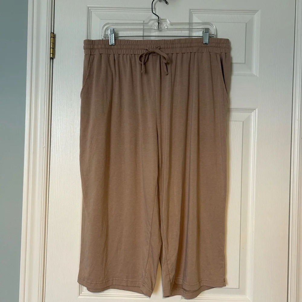 [SET OF 2] Athletic Works XXL Black Lounge Shorts | Plus Size 18-20 - Picture 5 of 10